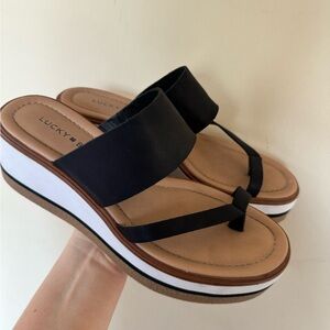 Lucky Brand Black Women's Sandals